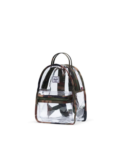 Nova Backpack Mini | Clear - Woodland Camo/Clear