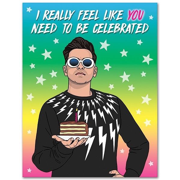 Card: David You Need To Be Celebrated