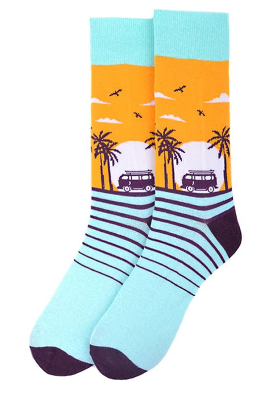 Men's Cali Sunset Socks
