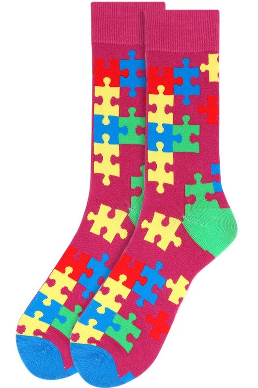 Men's Puzzle Socks