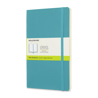 Classic Large Plain Soft Cover Journal - Reef Blue
