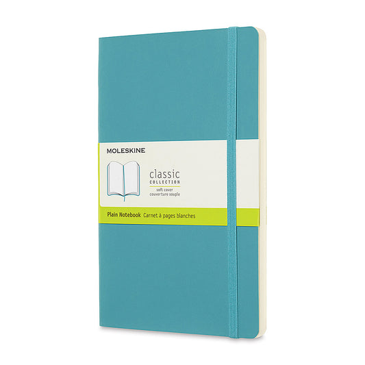 Classic Large Plain Soft Cover Journal - Reef Blue