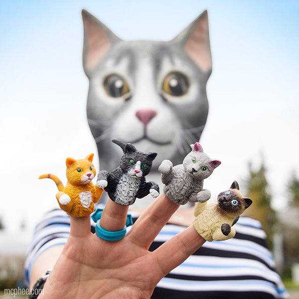 Finger Puppet Finger Cats