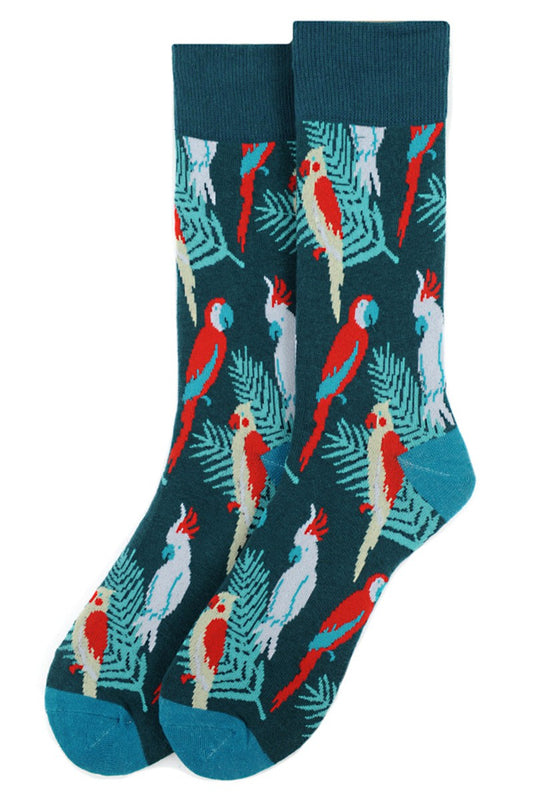 Men's Tropical Birds Socks
