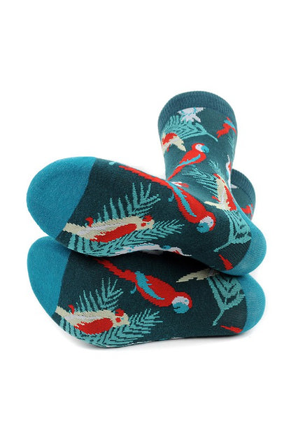 Men's Tropical Birds Socks