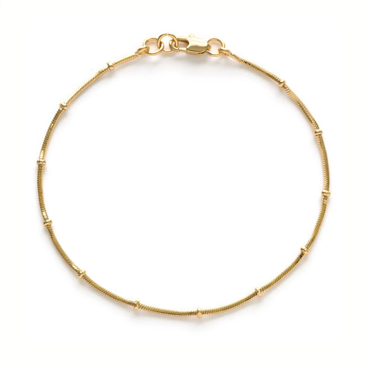 Snake Bead Chain Bracelet