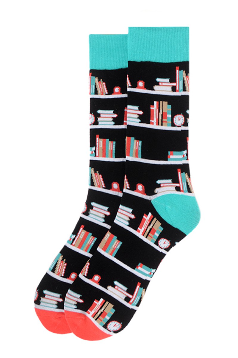 Men's Book Shelf Socks