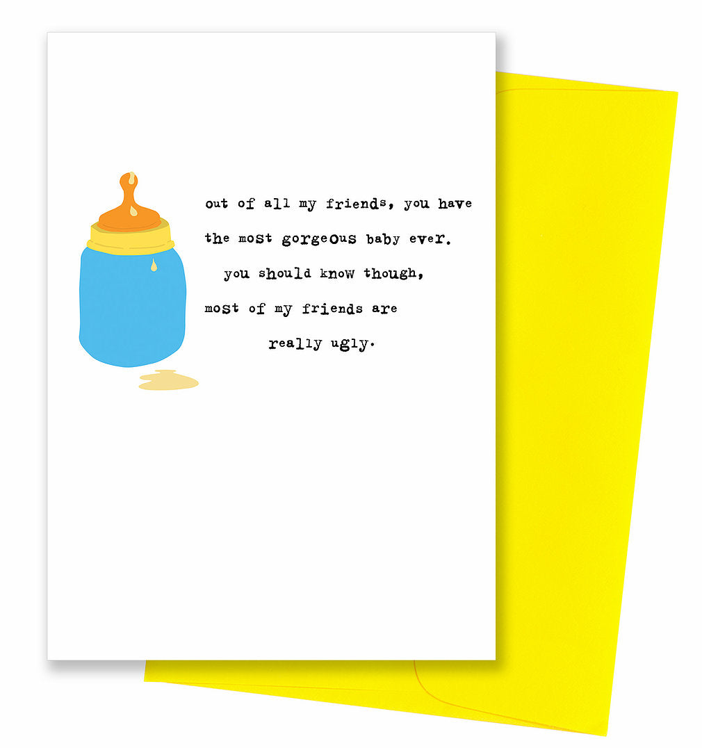 Gorgeous - Baby Card