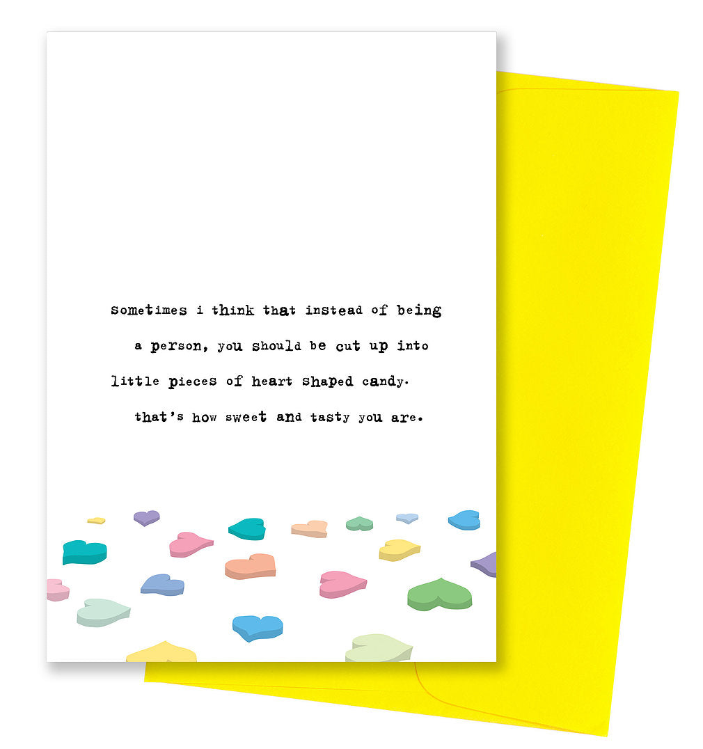 Little Pieces of Candy - Valentine's Card