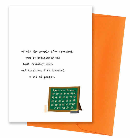 Best Frencher Ever - Love Card
