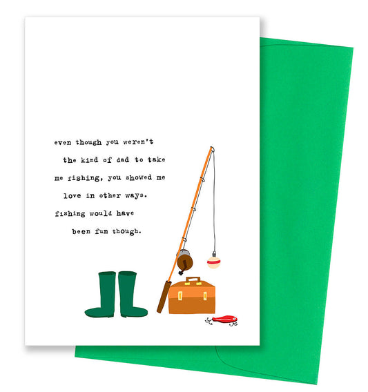 Fishing - Father's Day Card