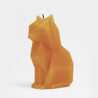 PyroPet Kisa Candle - Mustard Yellow