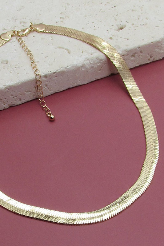 8mm Wide Snake Chain Necklace