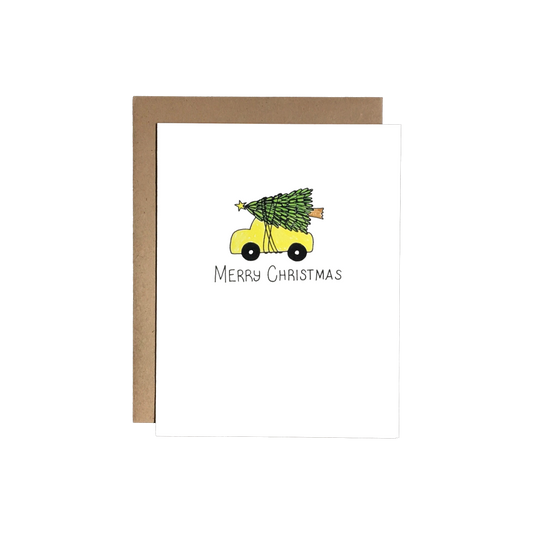 Christmas Car Card