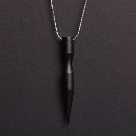 Black Spike Men's Necklace