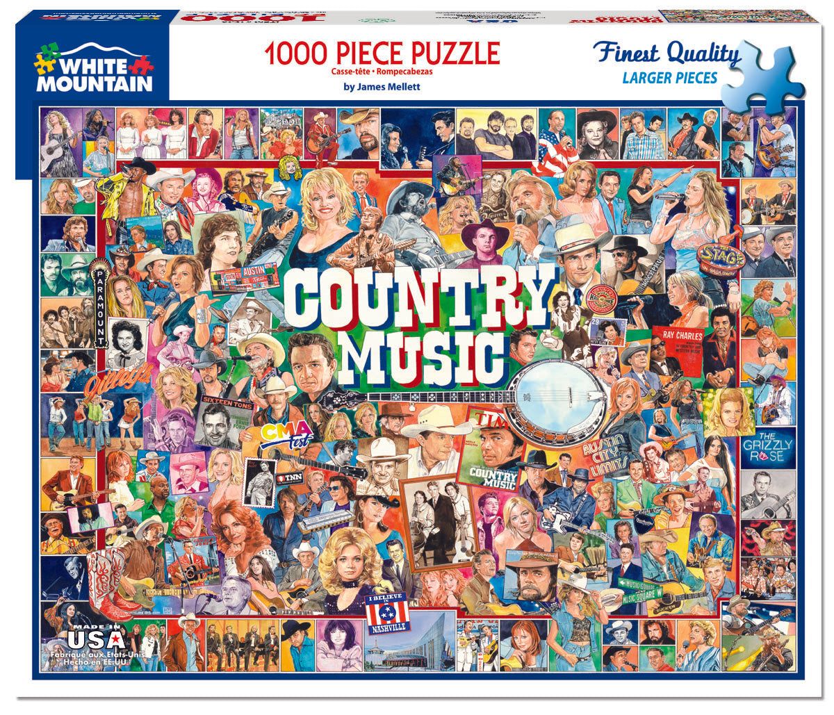 Country Music Puzzle 1000pc