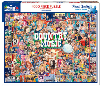 Country Music Puzzle 1000pc