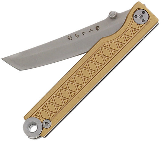Pocket Samurai Linerlock Bronze