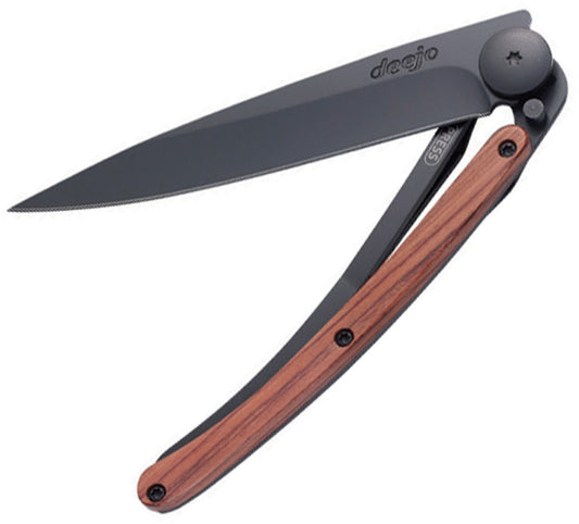 Deejo 27g Linerlock Coralwood