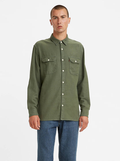 Jackson Worker Shirt - Garment Dye Thyme Green