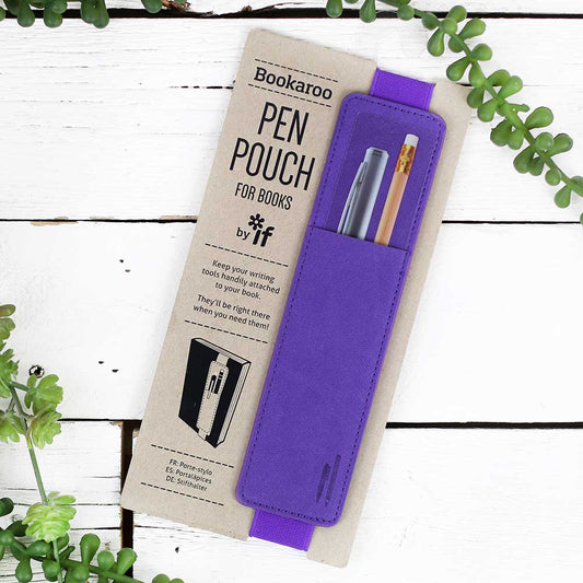 Bookaroo Pen Pouch - Purple