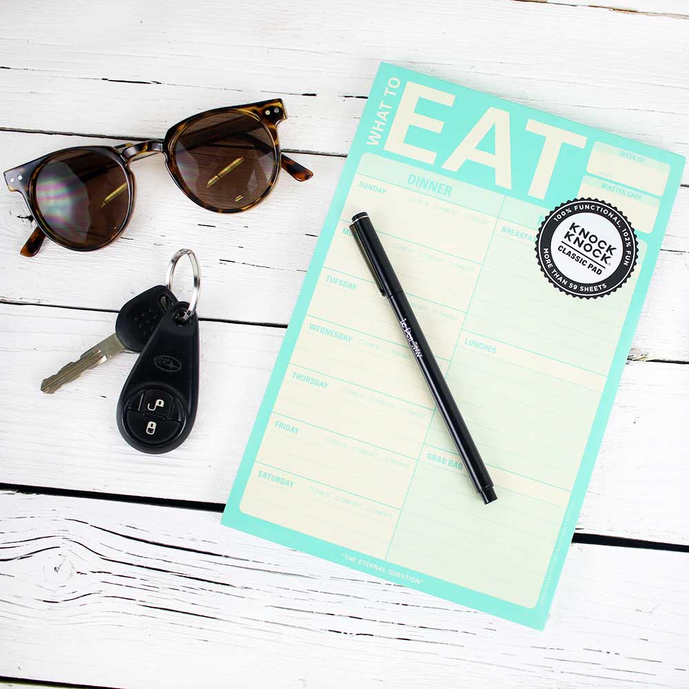 Pad: What to Eat (Teal)
