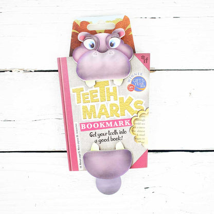 Teeth Marks Bookmark - Hippo