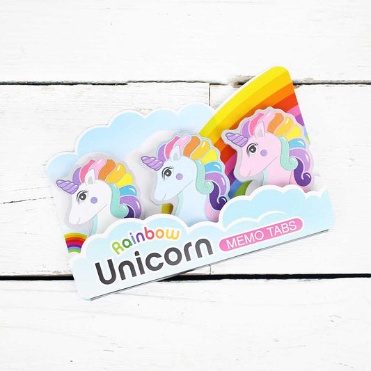 Streamline Rainbow Unicorn Memo Tabs