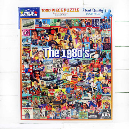 The Eighties Jigsaw 1000pc Puzzle