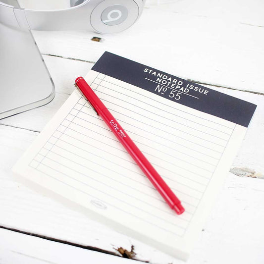 Standard Issue Square Notepad - Black
