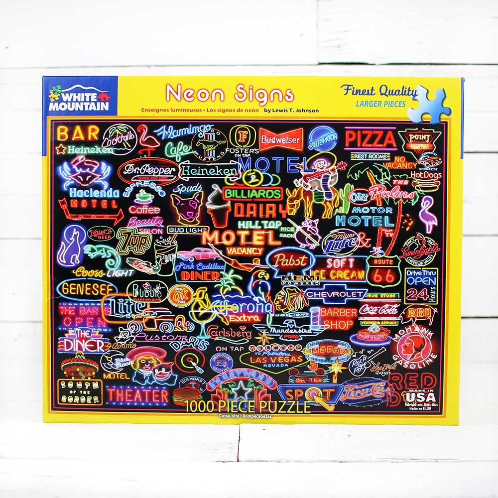 Neon Signs Jigsaw Puzzle