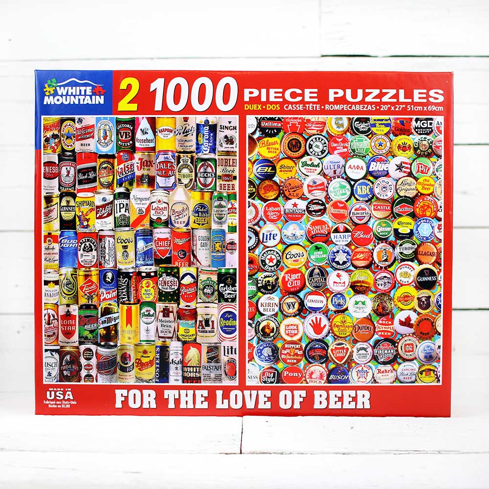 For The Love of Beer Jigsaw Puzzle