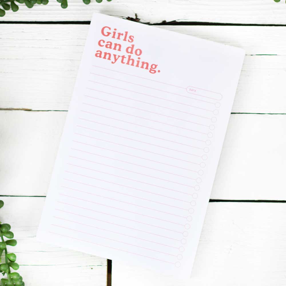 Girls Can Notepad