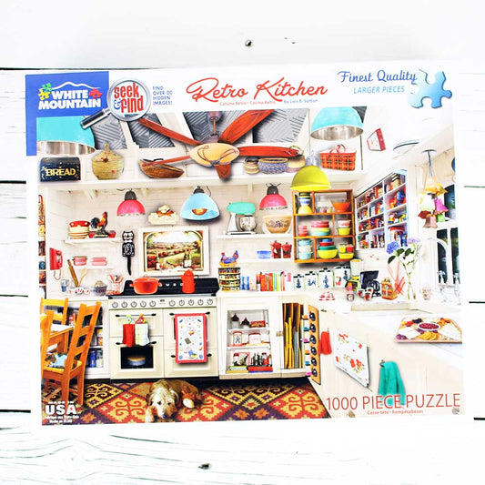 Retro Kitchen See & Find Jigsaw Puzzle