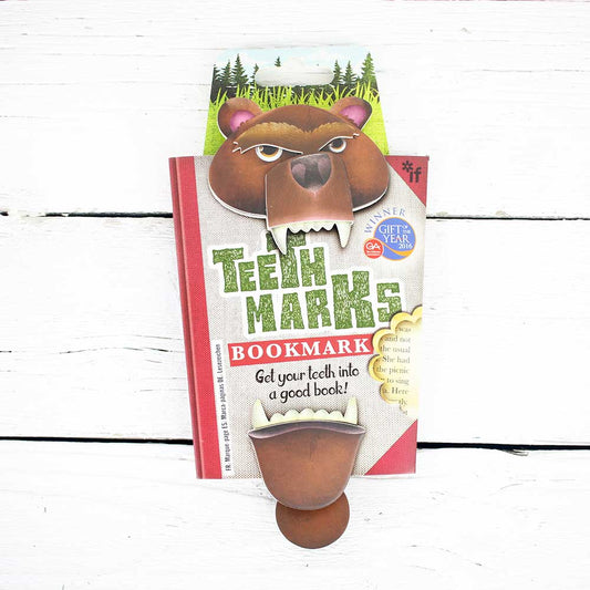 Teeth Marks Bookmark - Bear