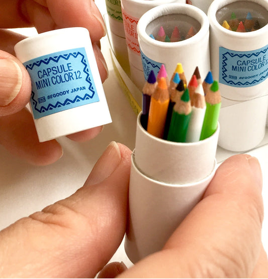 12 Mini Colored Pencils