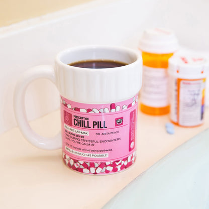 Pink Chill Pill Mug