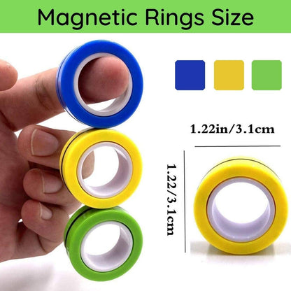 Fingears Magnetic Rings - Blue