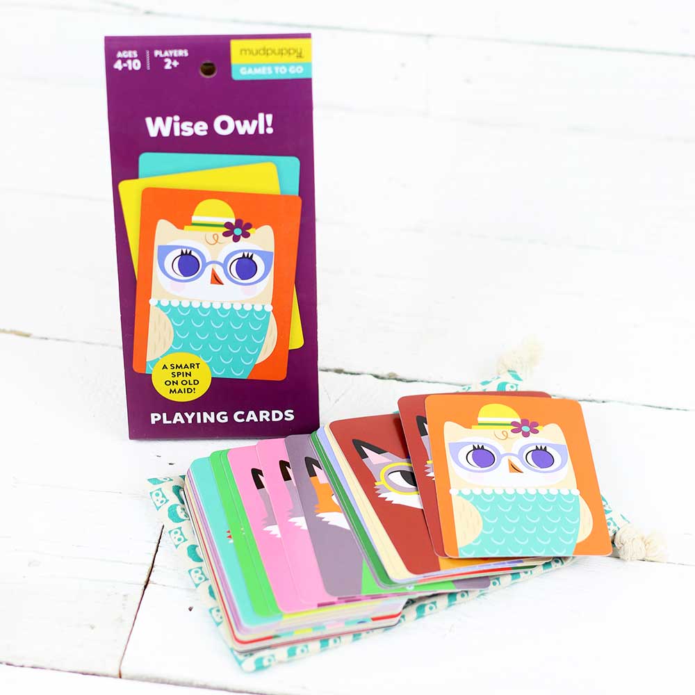 Wise Owl Playing Cards to Go