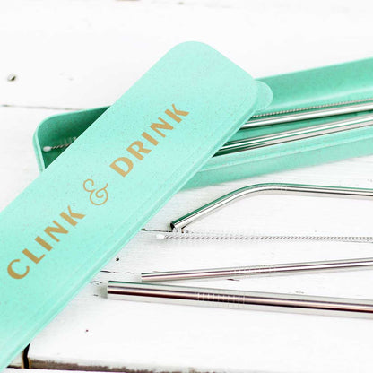 Stainless Steel Straw Set - Clink & Drink