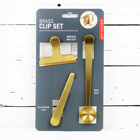 Brass Clip S/3