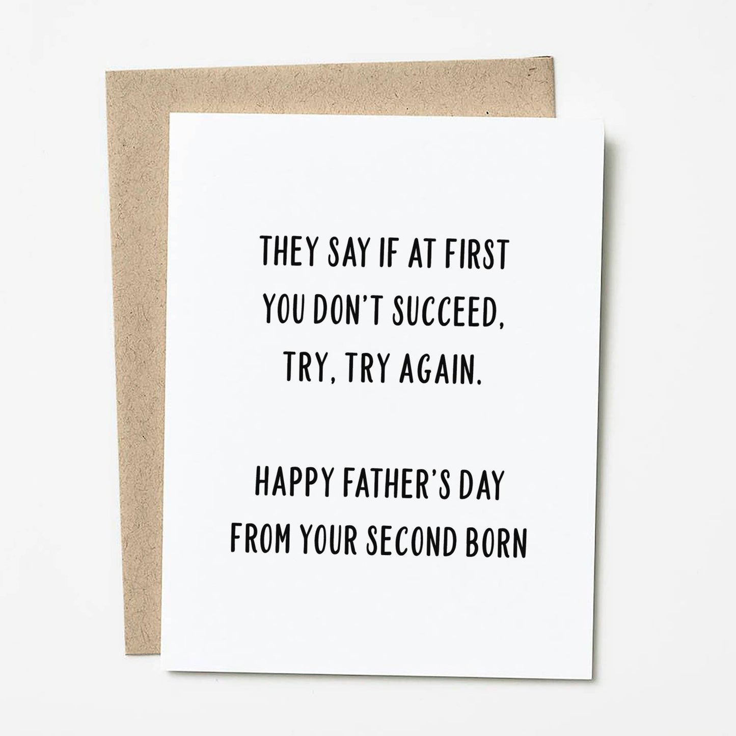 Middle Child Father's Day Card