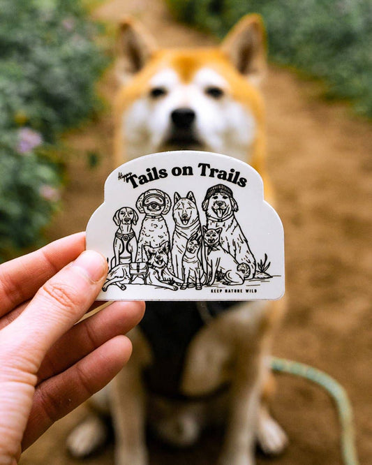 Happy Tails Sticker