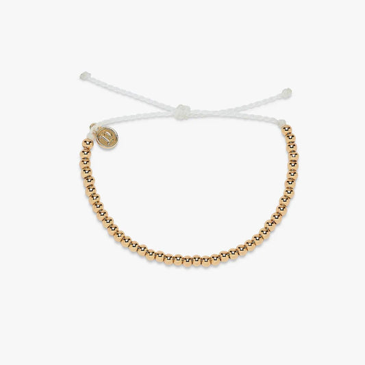 Metal Bead Gold Bracelet