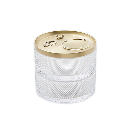 Tesora Jewelry Box - Brass