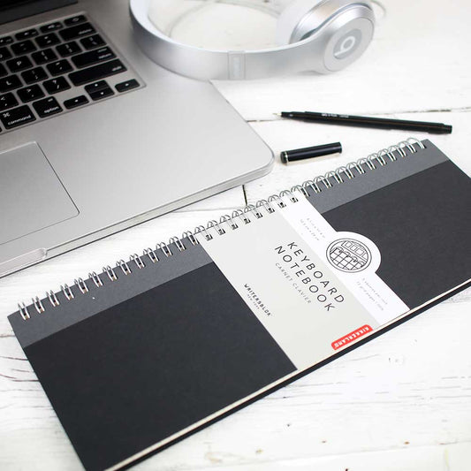 WritersBlok Spiral Notebook - Black