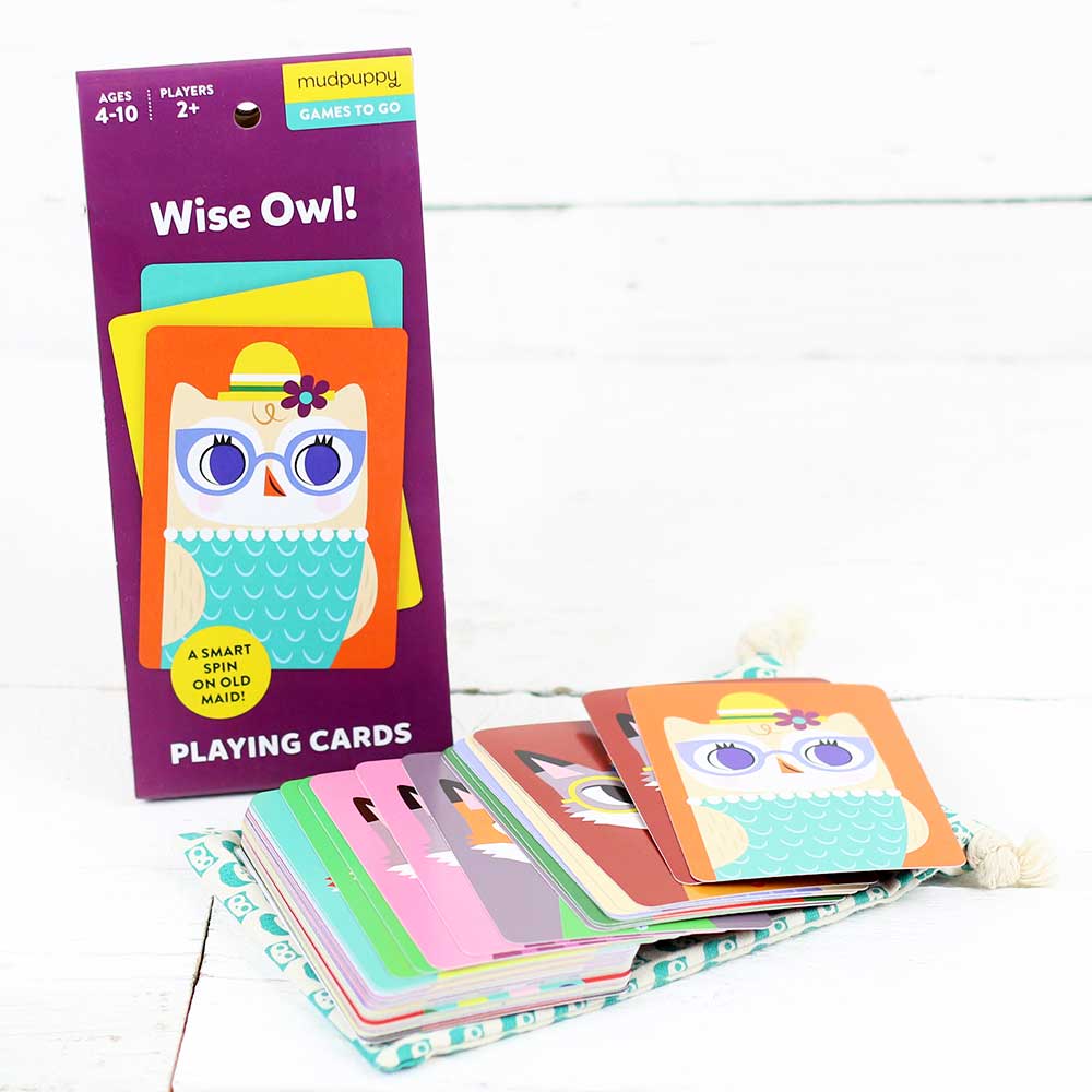 Wise Owl Playing Cards to Go