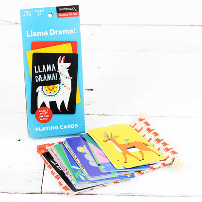 Llama Drama Playing Cards to Go