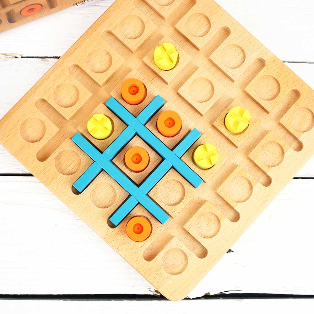 FINAL SALE Tic Tac Two Wooden