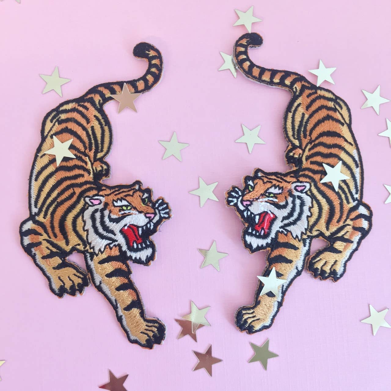 Tiger Patches Set of 2